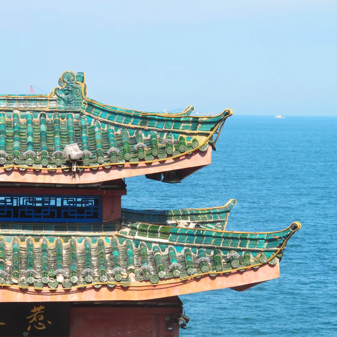 烟台渔人码头不要太好看😌