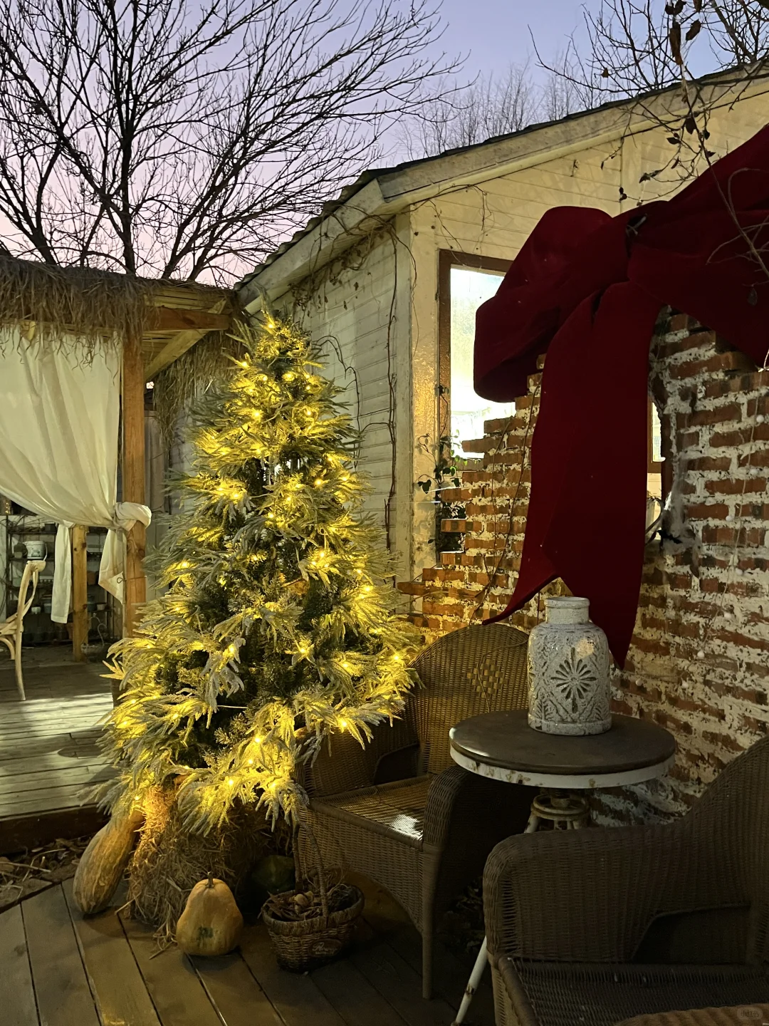 烟台圣诞氛围up🎄🌟