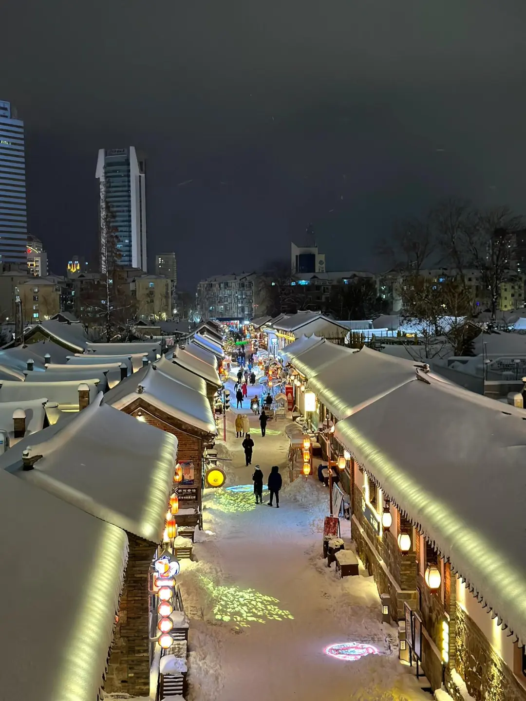 雪中的烟台，真的赢麻了‼️