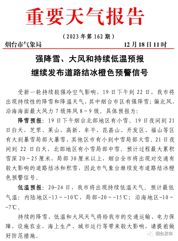 都快不认识雪这个字了 | 烟台雪报1