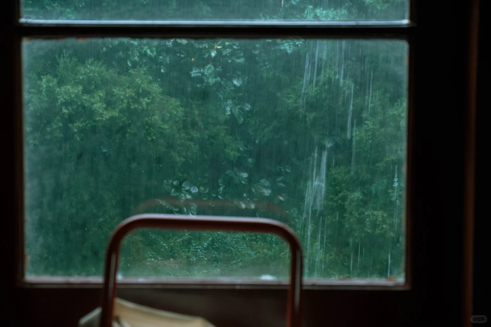 被困在烟台的一场雨里