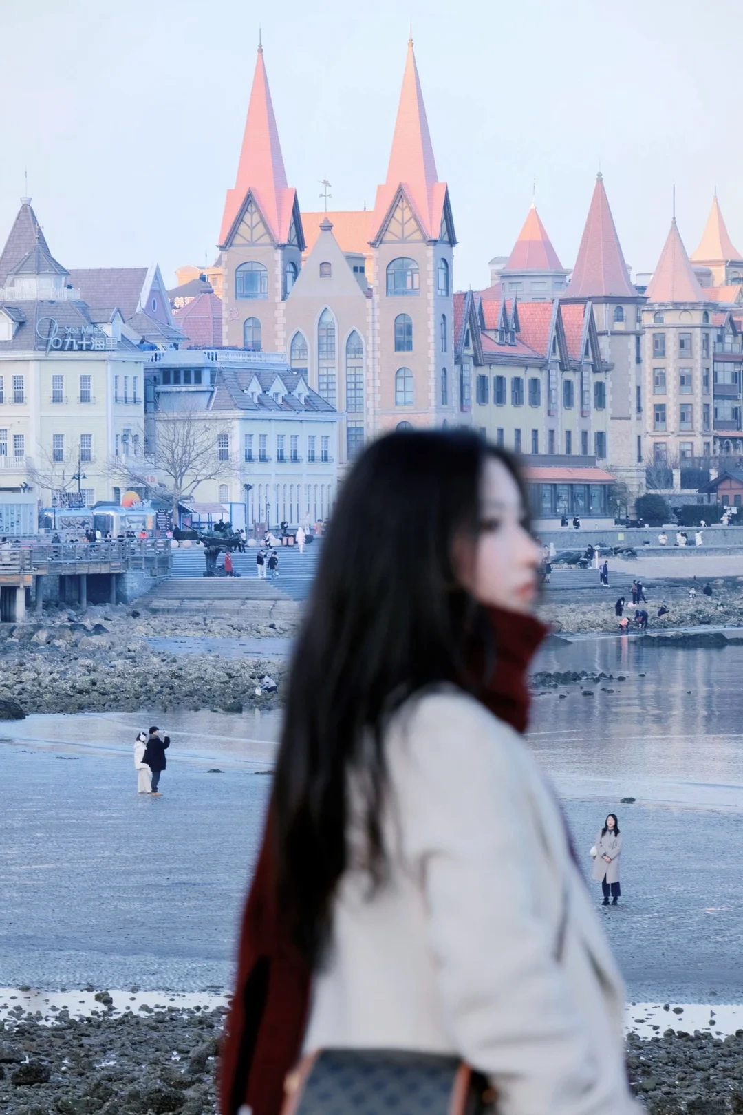 到欧洲了 跟烟台似的