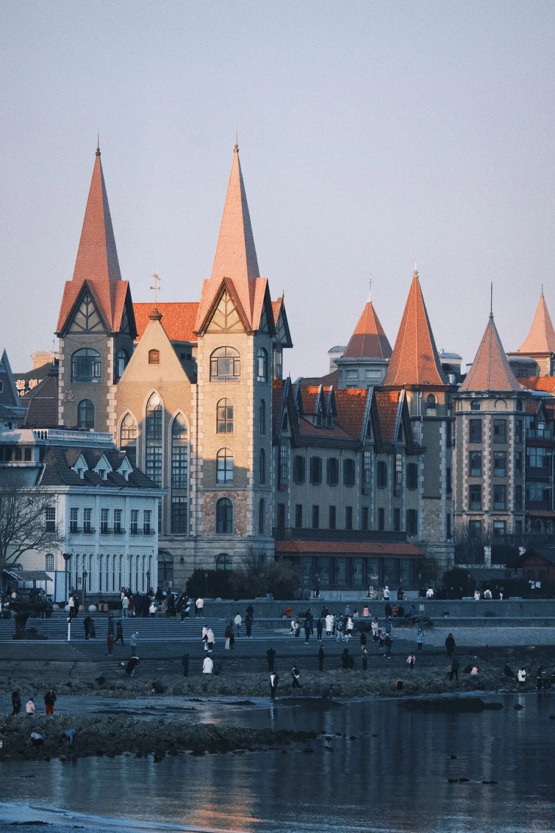 到欧洲了 跟烟台似的