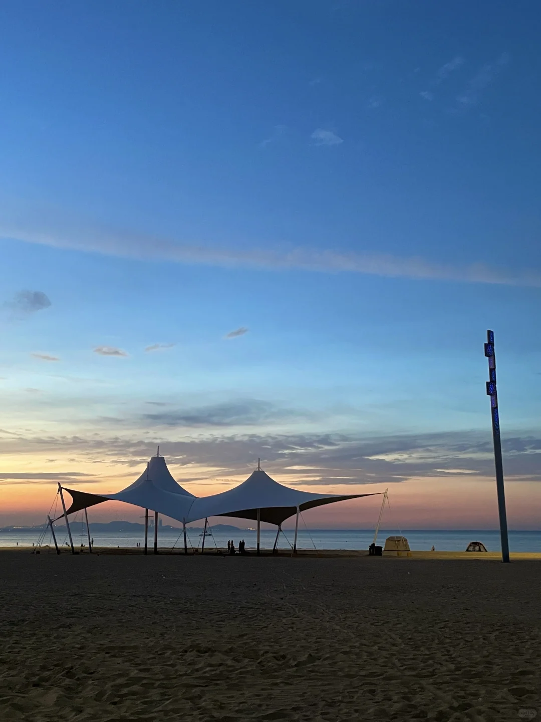 已经开始怀念烟台的夏天了