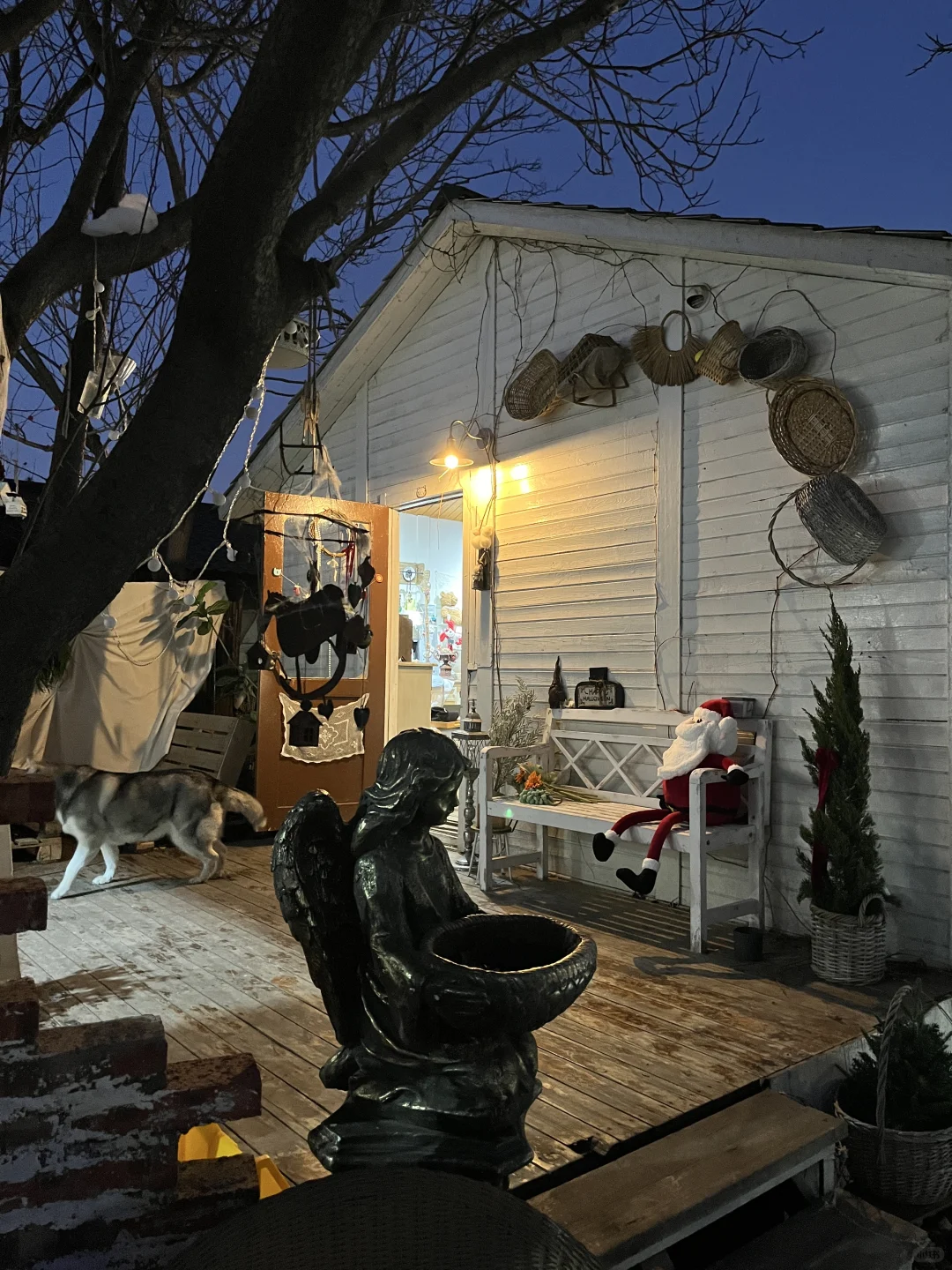 烟台圣诞氛围up🎄🌟