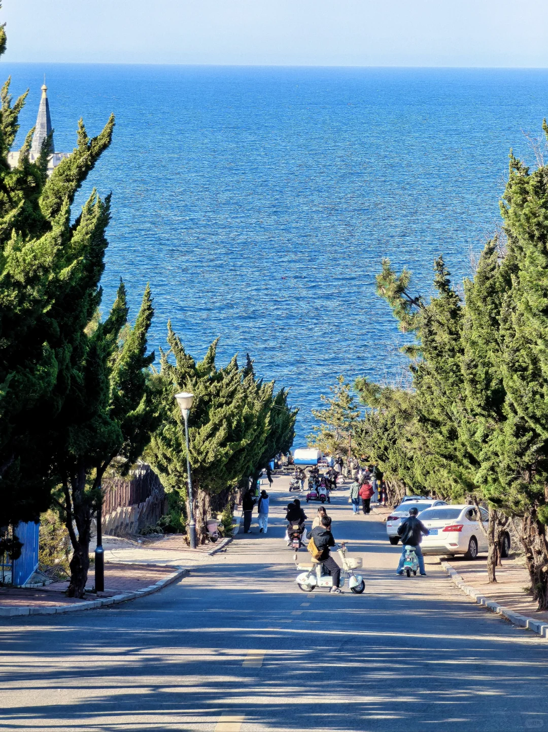 烟台你真的太蓝了！！！！！