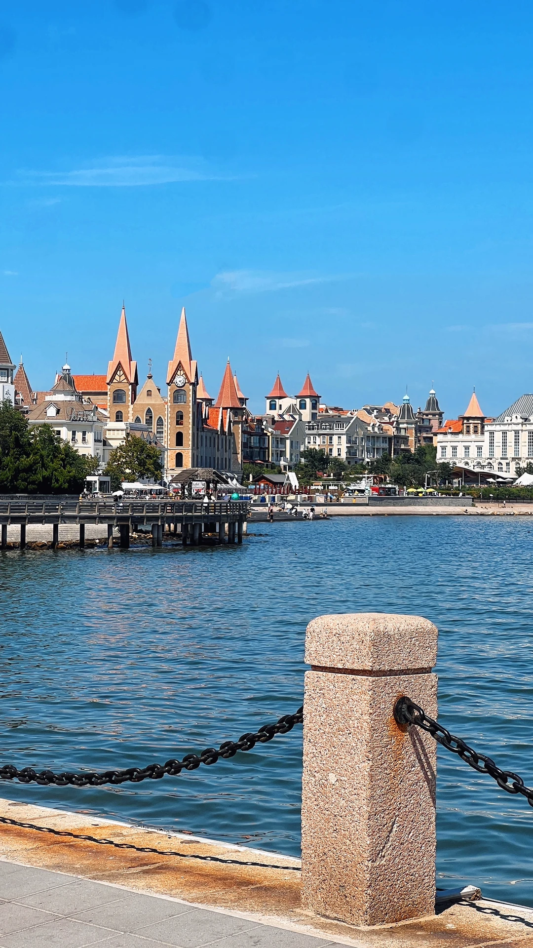 烟台渔人码头不要太好看😌