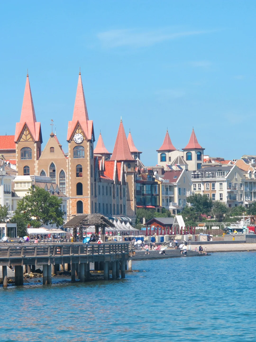 烟台渔人码头不要太好看😌