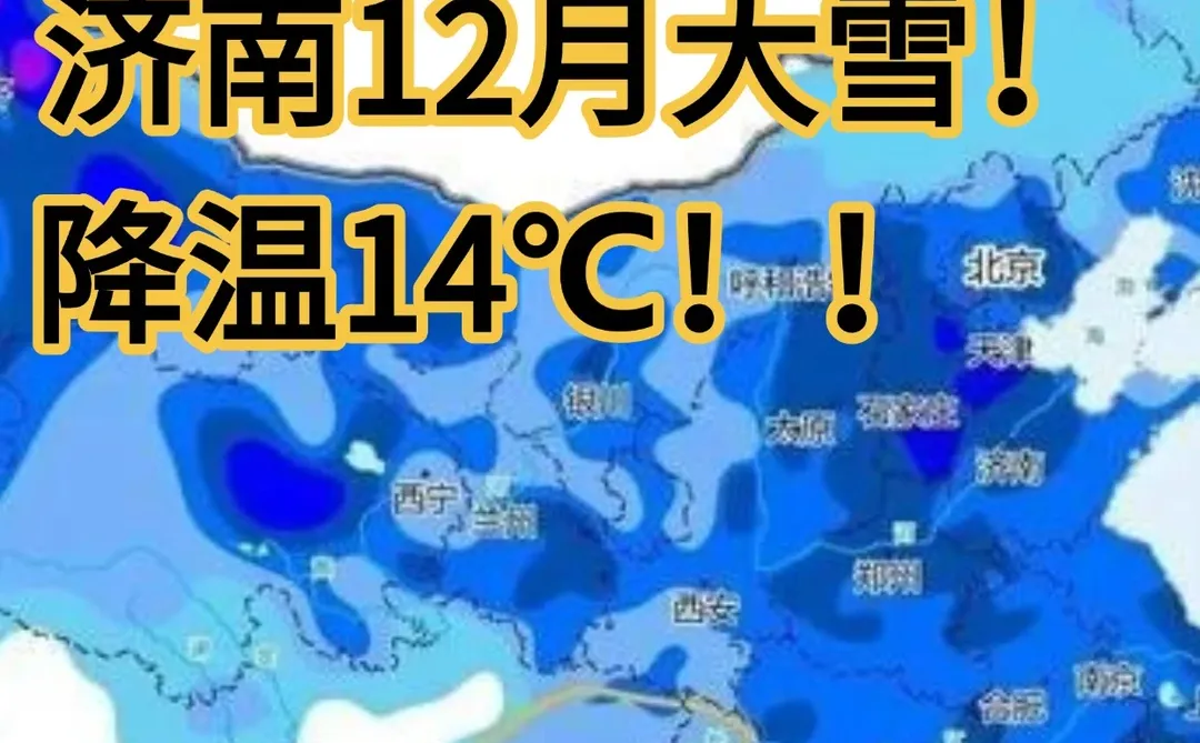 12月初雪！！济南的冬天真的美疯了！