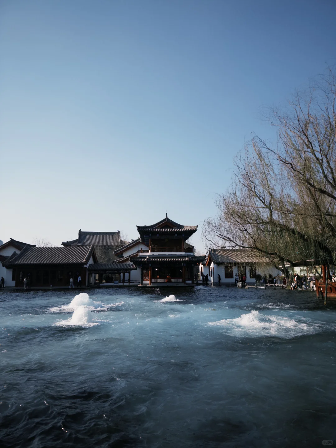 济南的冬天❄️明水古城美到原图直出