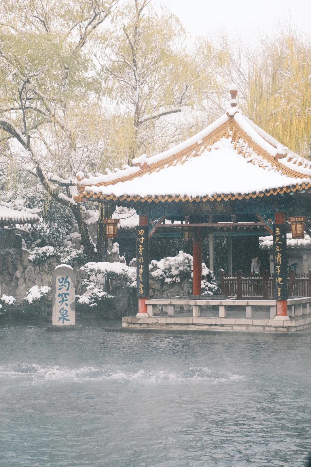 济南的初雪❄️⛲️