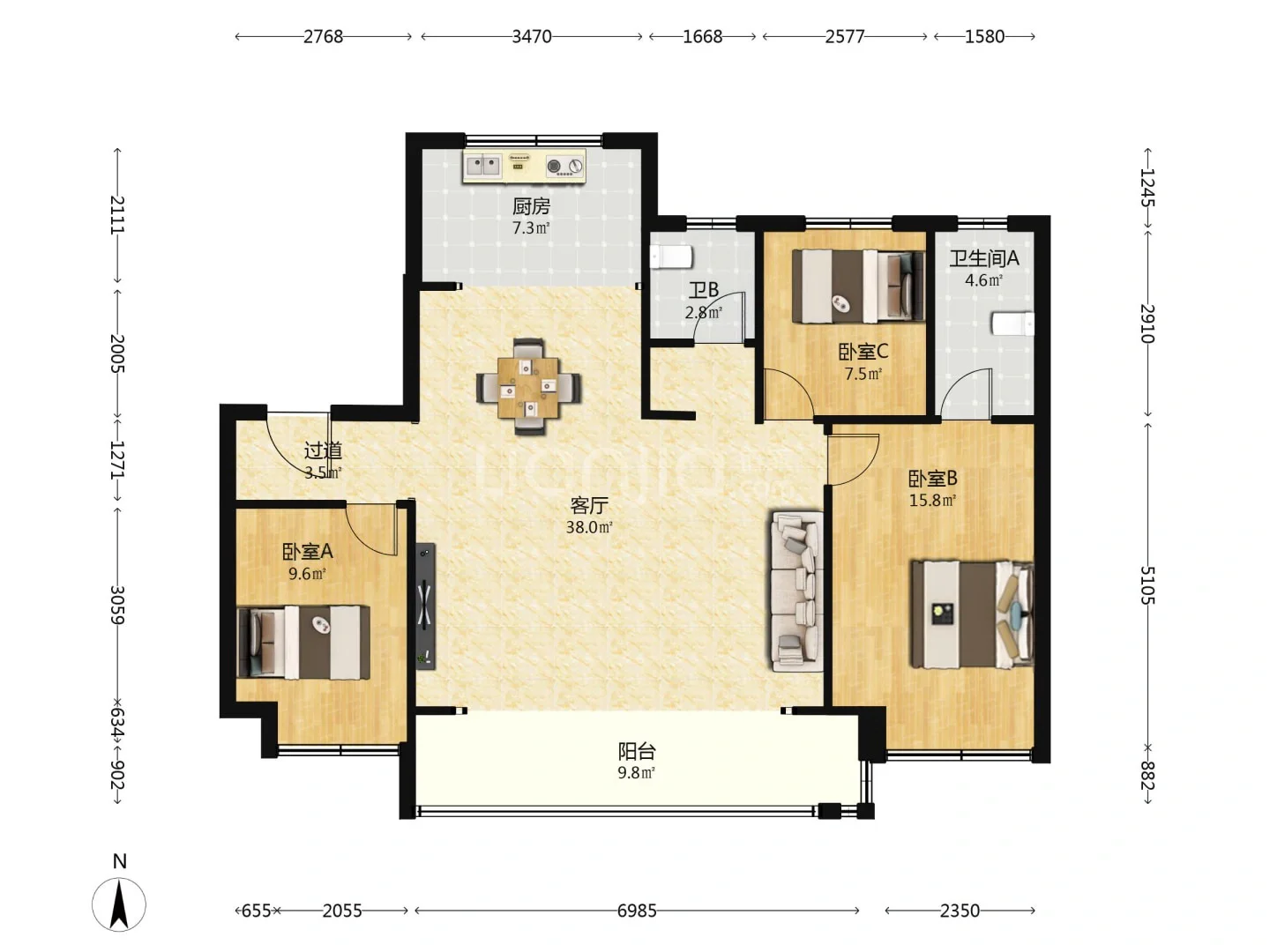 自家房子出售（济南）