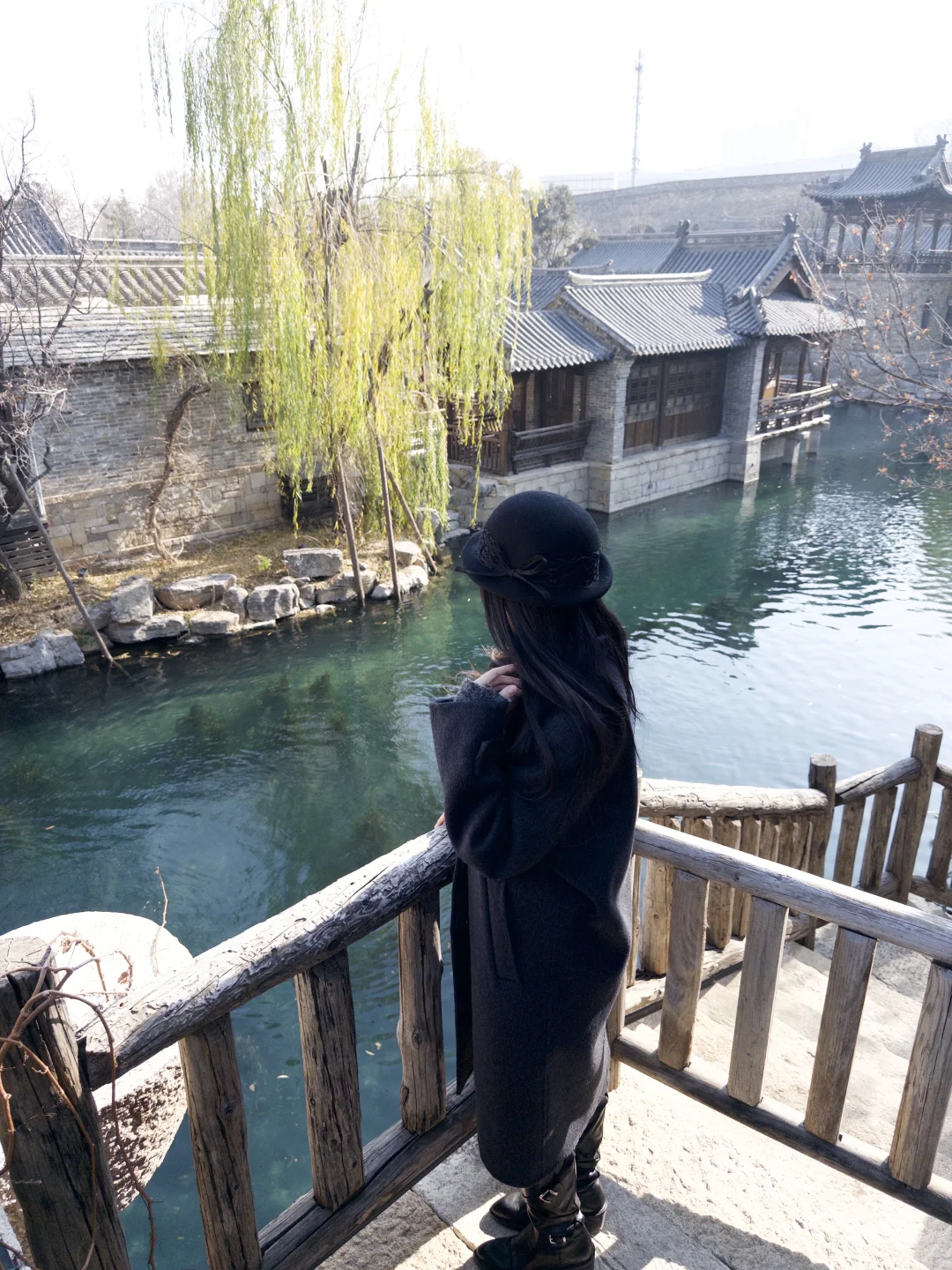 济南的冬天❄️明水古城美到原图直出