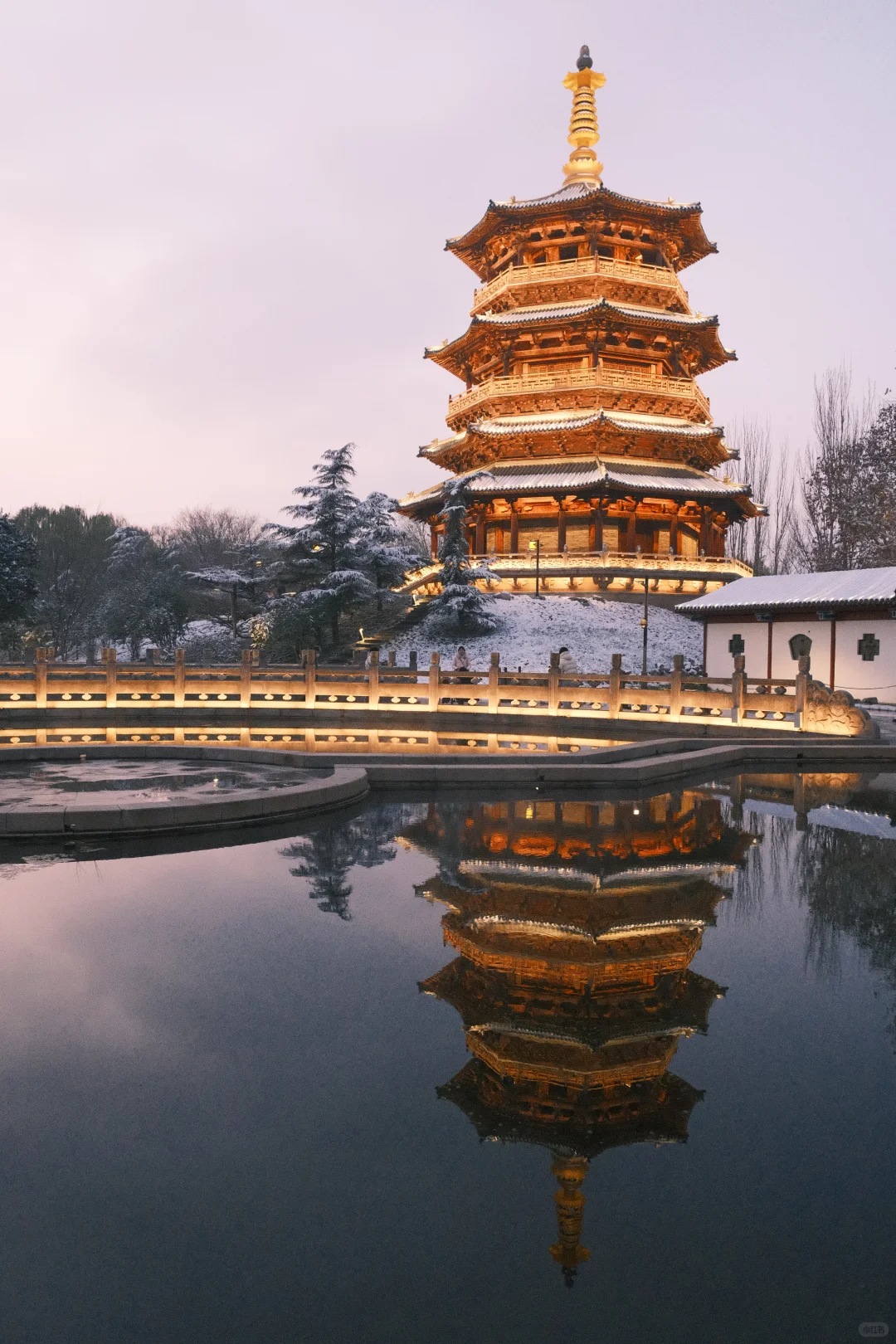 济南的初雪❄️⛲️