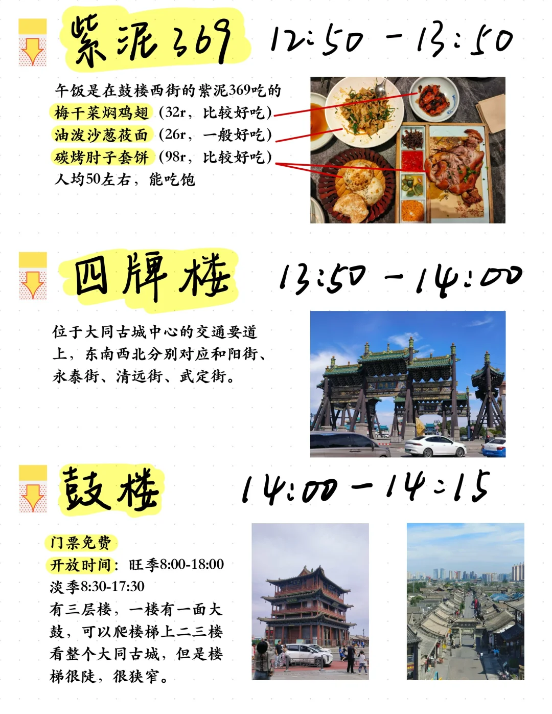 超绝超详细的大同三日游攻略