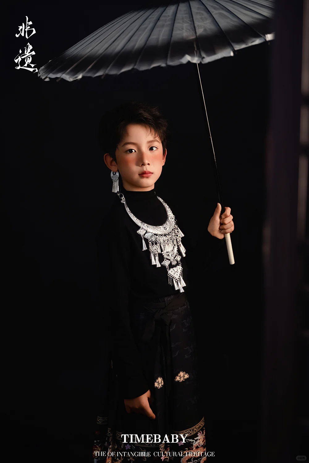 把贵气清冷感拍在审美上了🖤太原儿童照