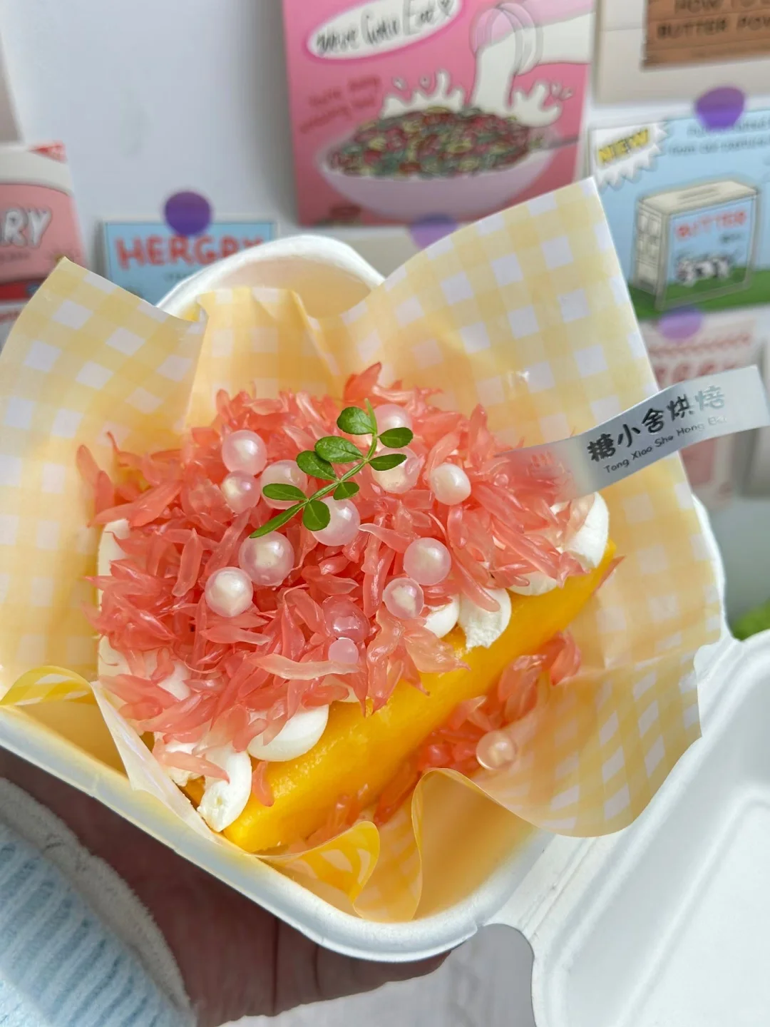 太原蛋糕｜固体杨枝甘露上新啦～💛