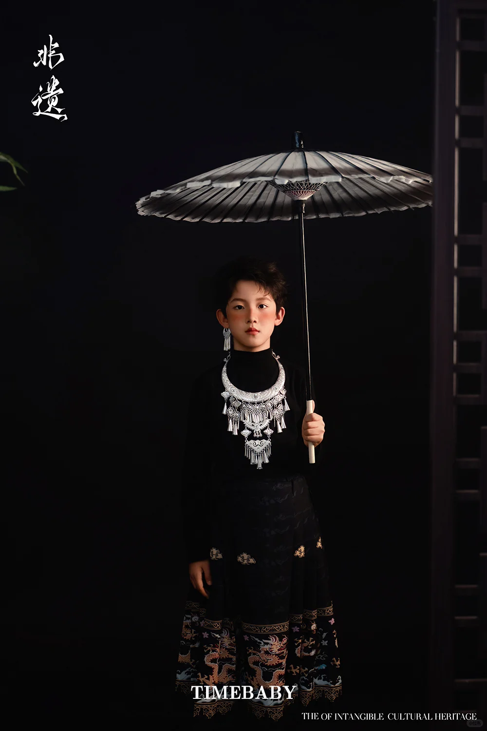 把贵气清冷感拍在审美上了🖤太原儿童照