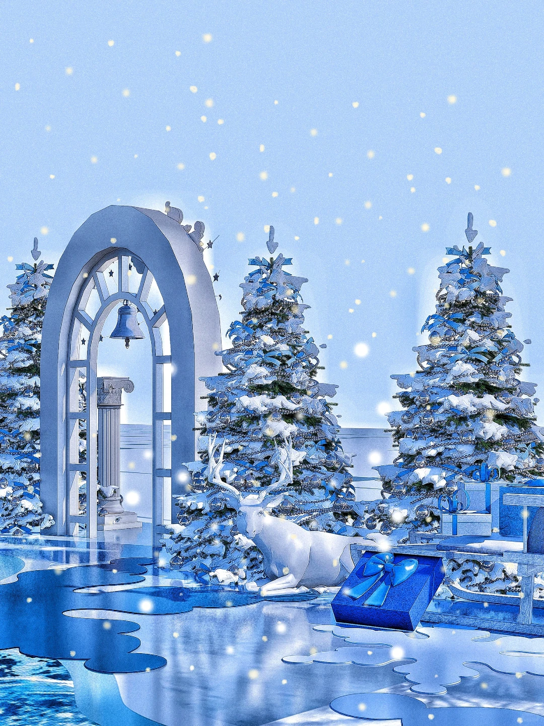 太原北美，绝美冰雪世界❄️本周登陆啊啊啊！！！