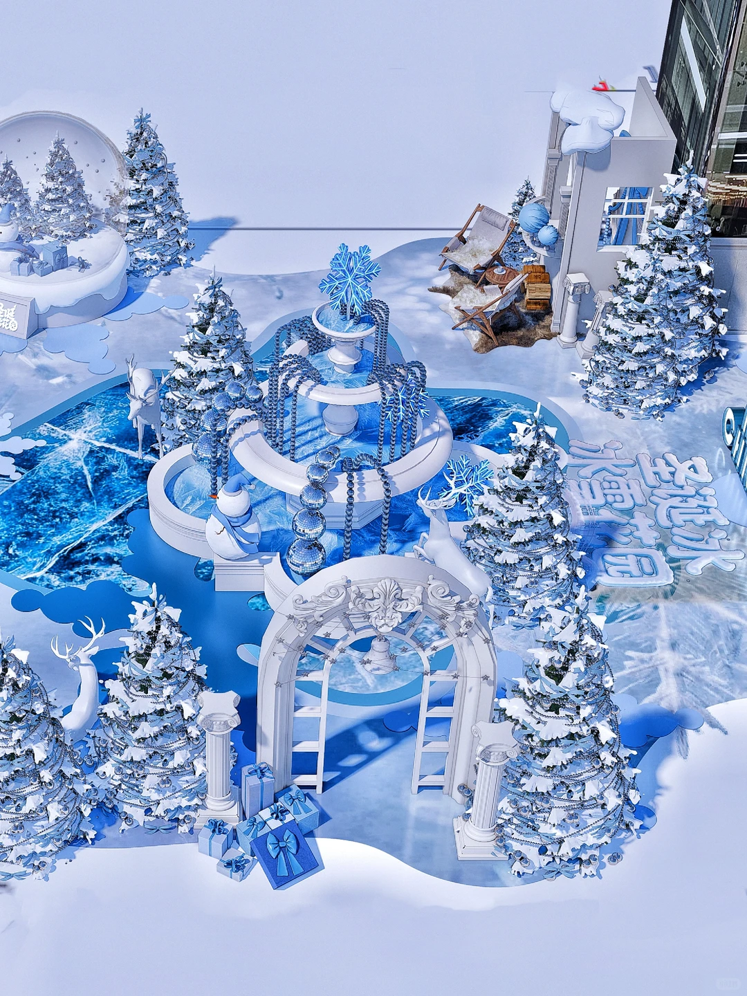 太原北美，绝美冰雪世界❄️本周登陆啊啊啊！！！