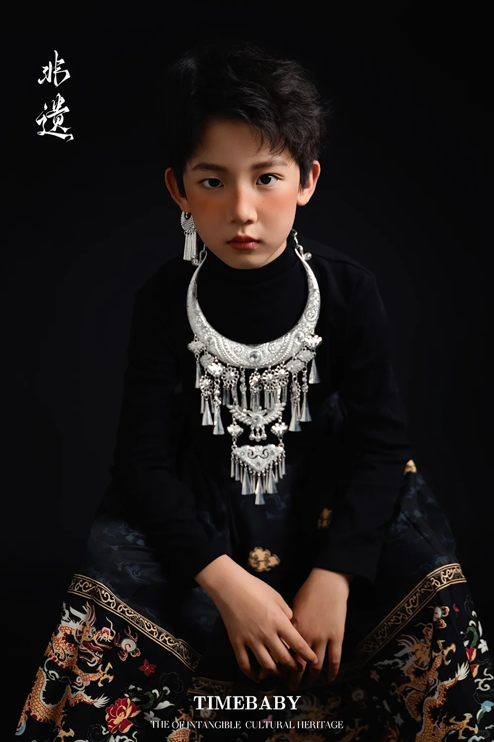 把贵气清冷感拍在审美上了🖤太原儿童照