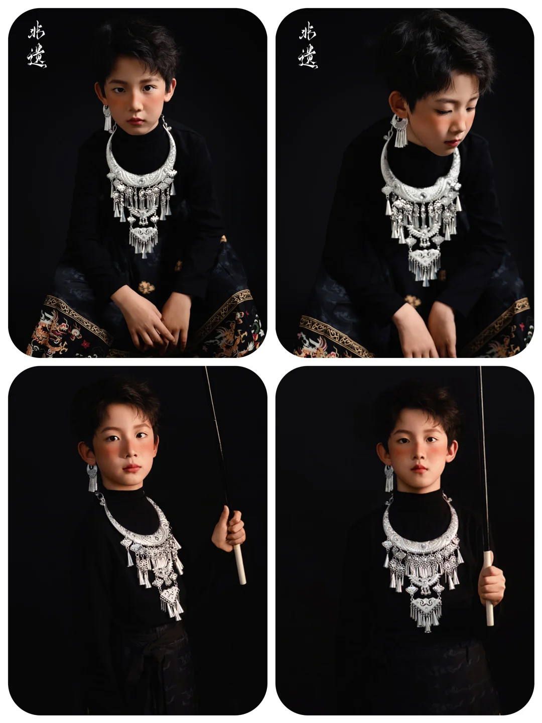 把贵气清冷感拍在审美上了🖤太原儿童照