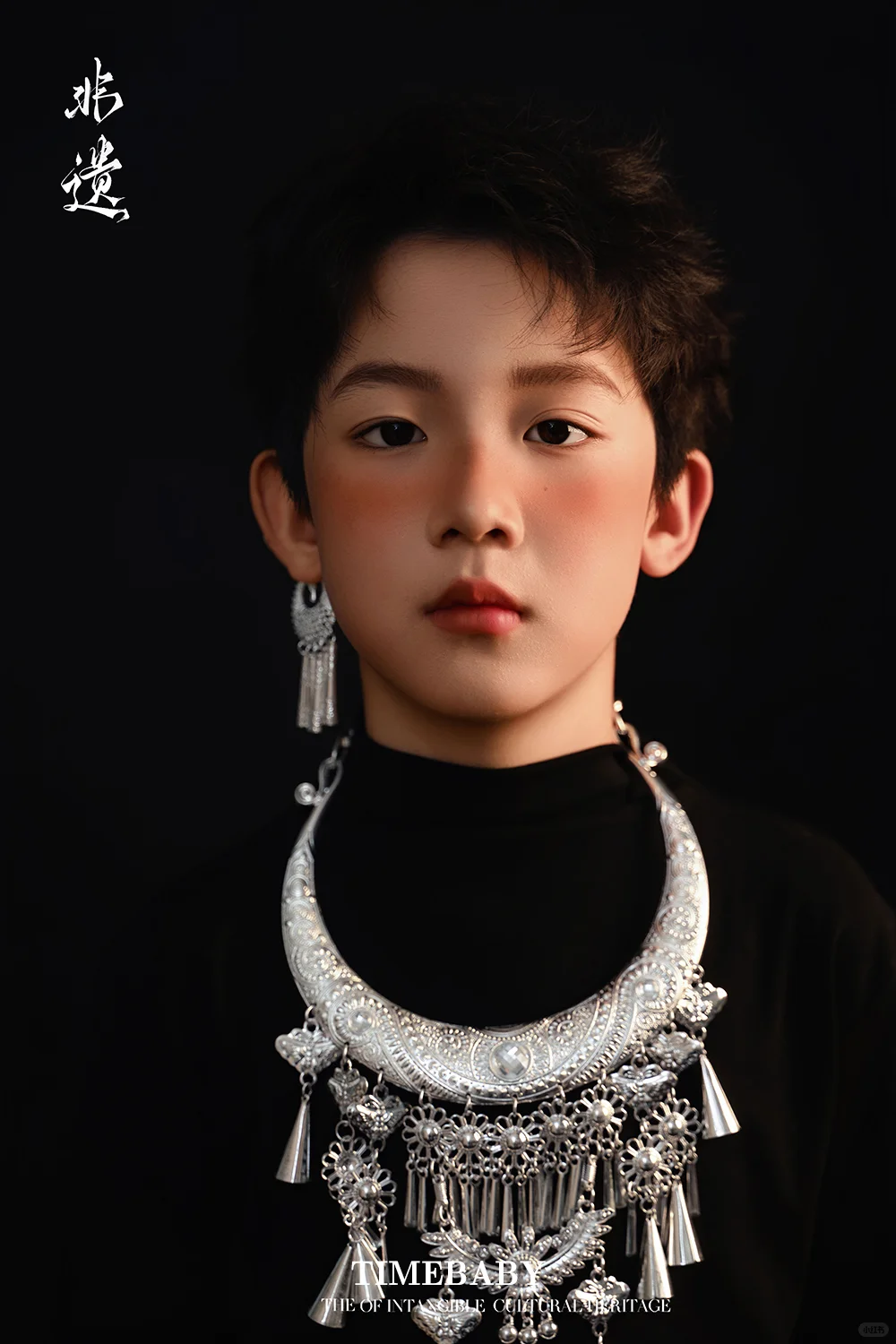 把贵气清冷感拍在审美上了🖤太原儿童照