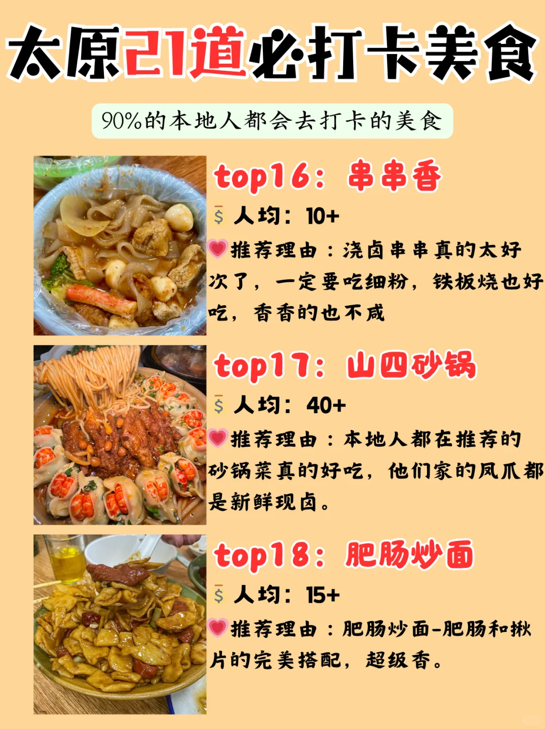 太原必打卡美食｜吃完这一篇就够了