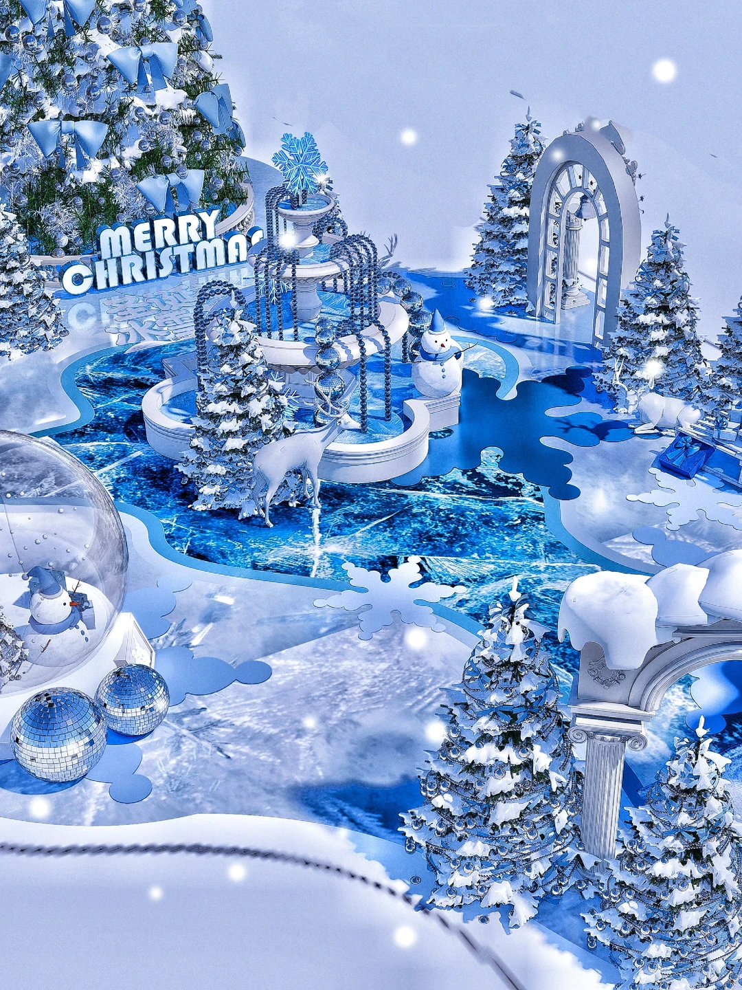 太原北美，绝美冰雪世界❄️本周登陆啊啊啊！！！