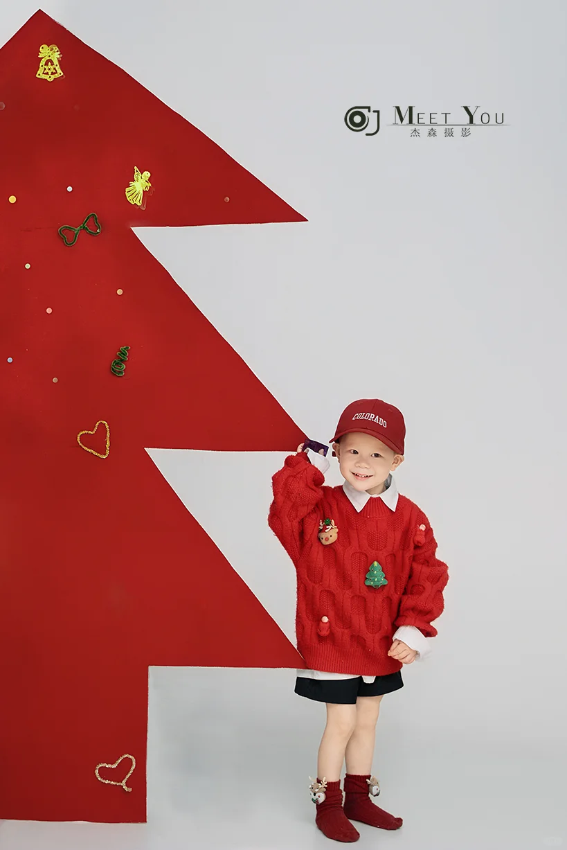 太原|超有氛围感的🎄圣诞儿童照
