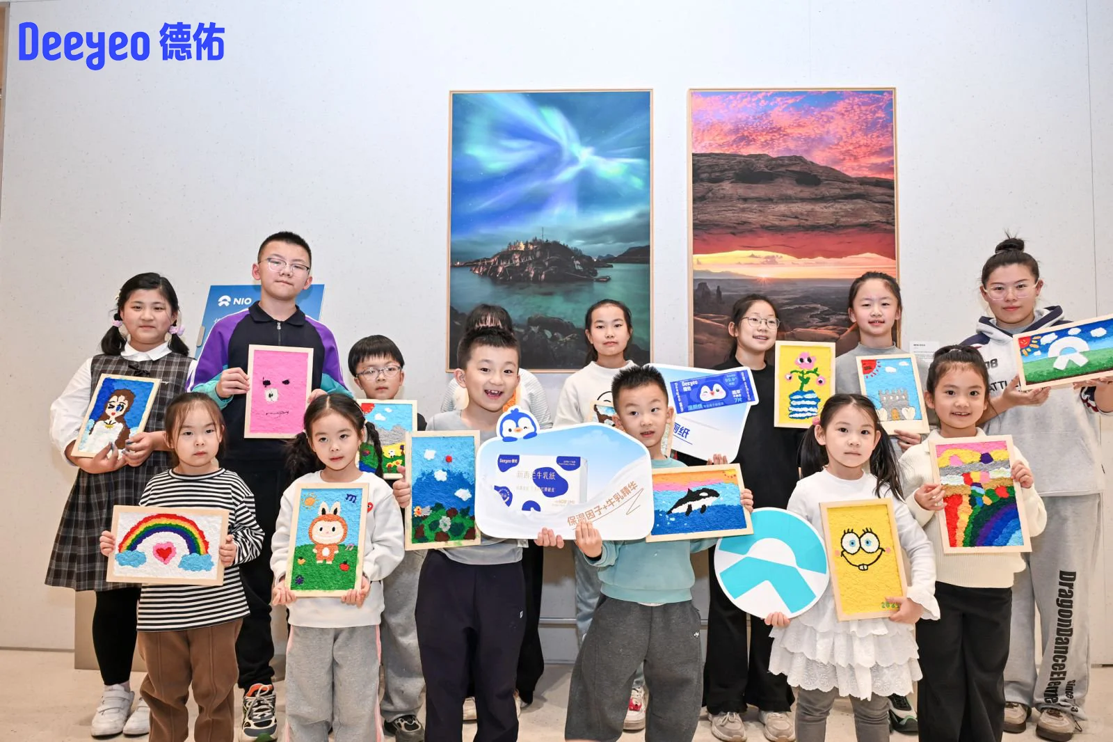 德佑×蔚来山西｜把柔软“融”进艺术里