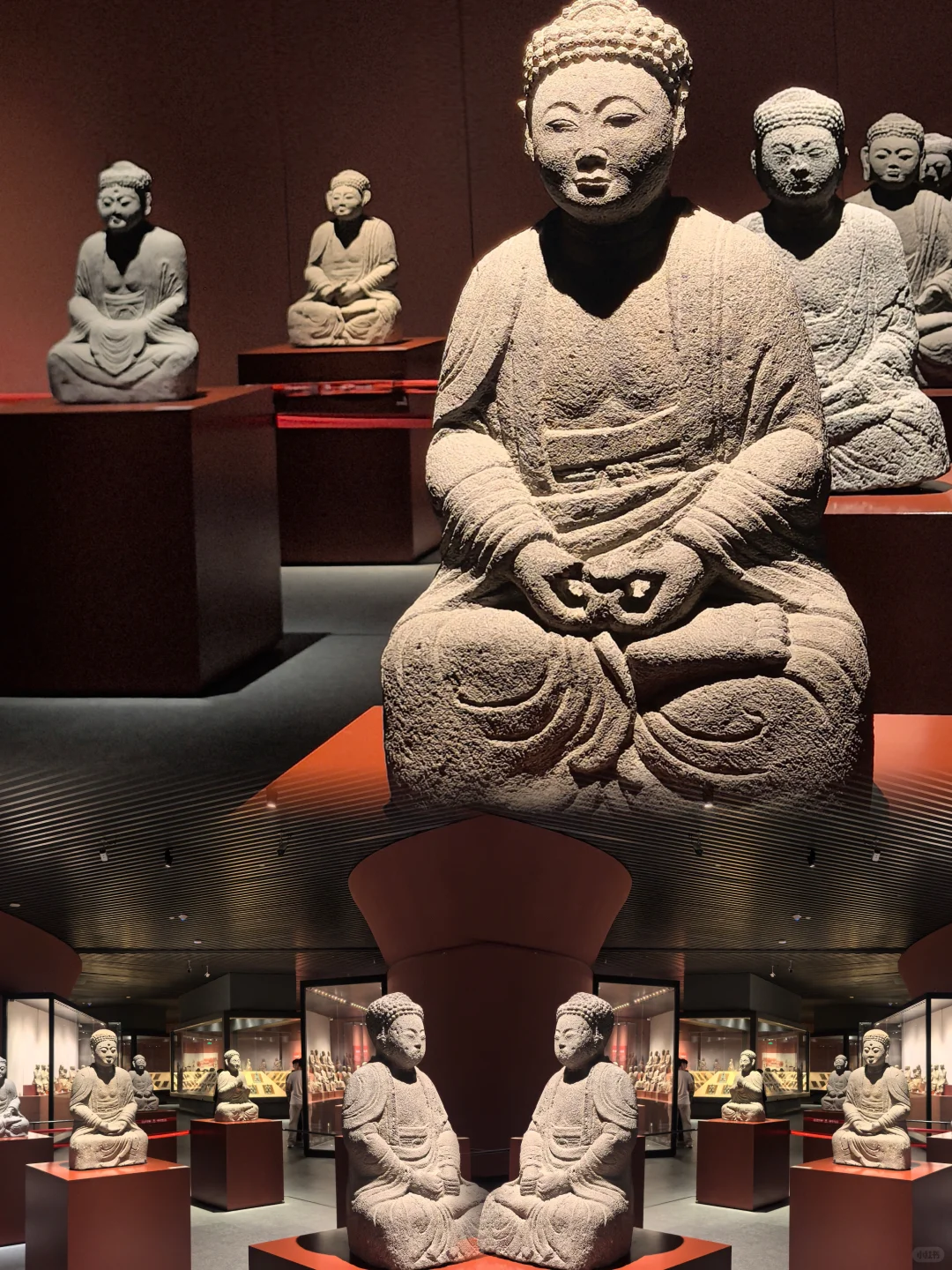 我在大同博物馆里“排兵布阵”