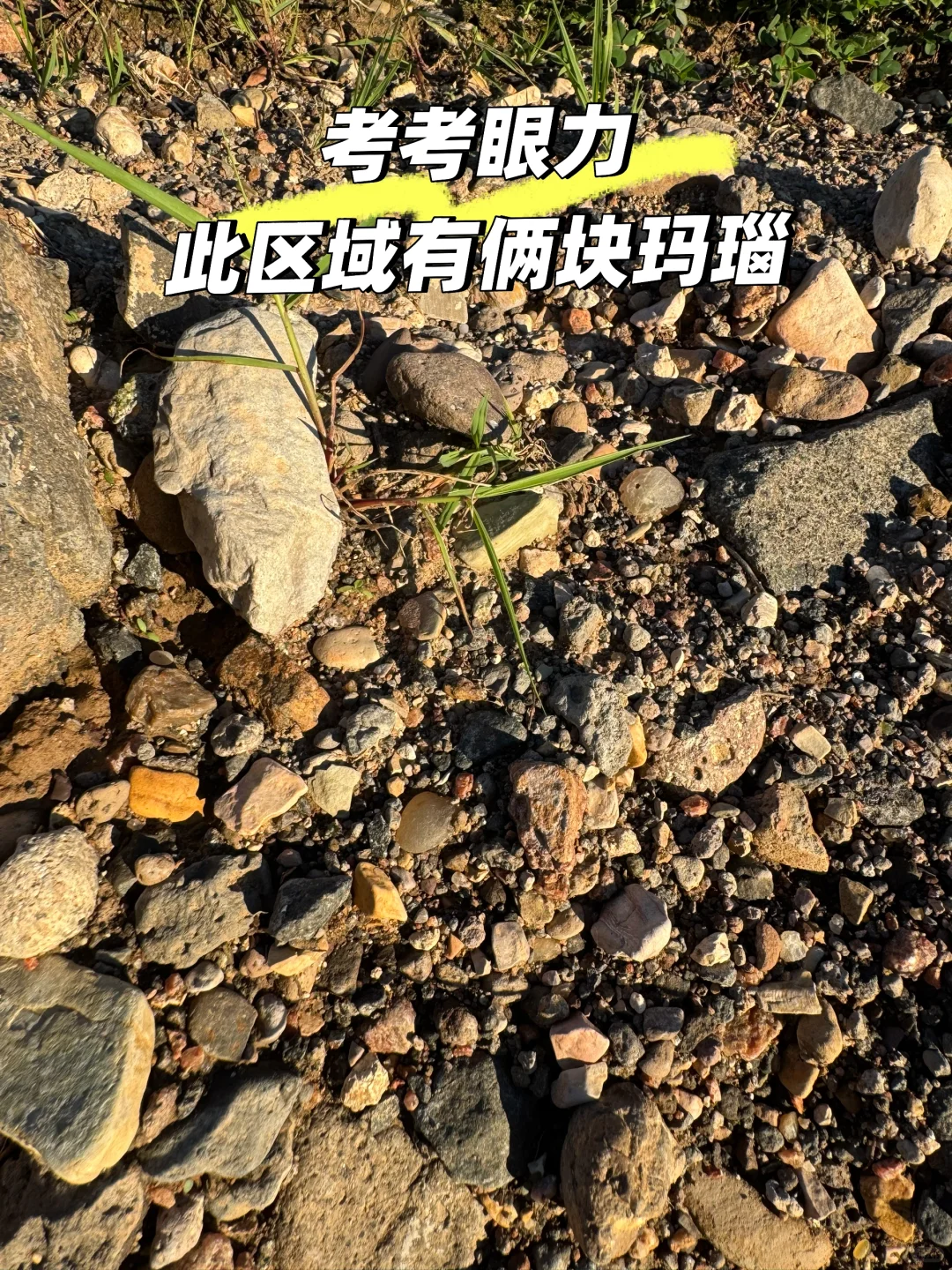 大同火山带灰泉子村捡玛瑙 还有意外发现💎