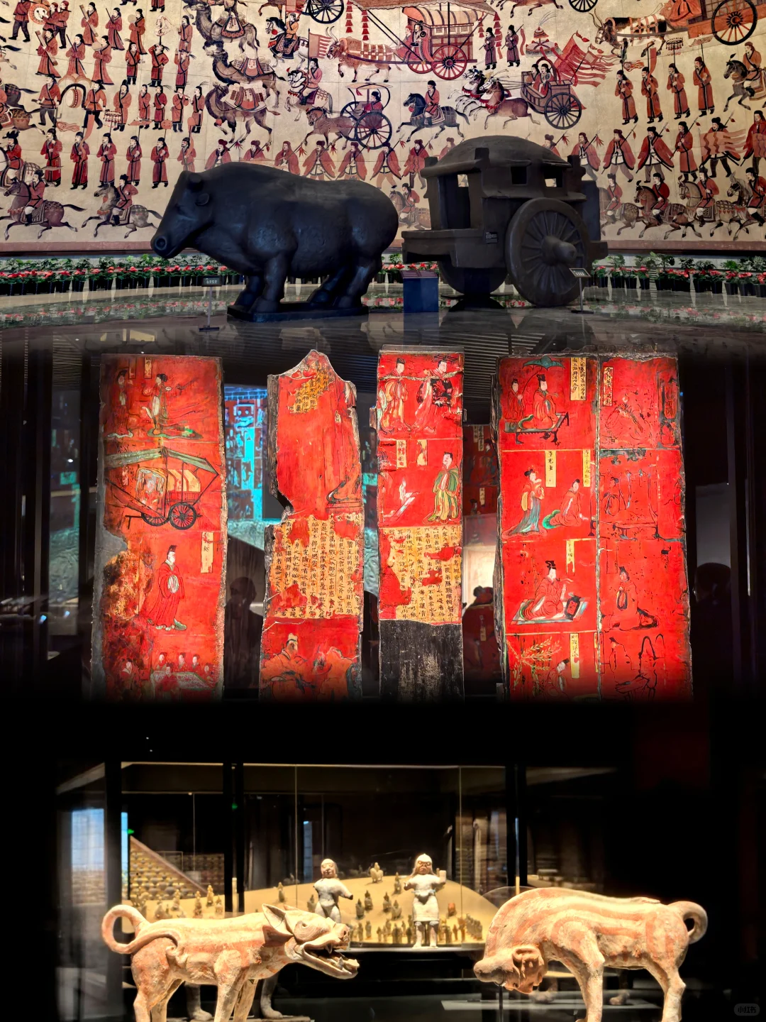 我在大同博物馆里“排兵布阵”