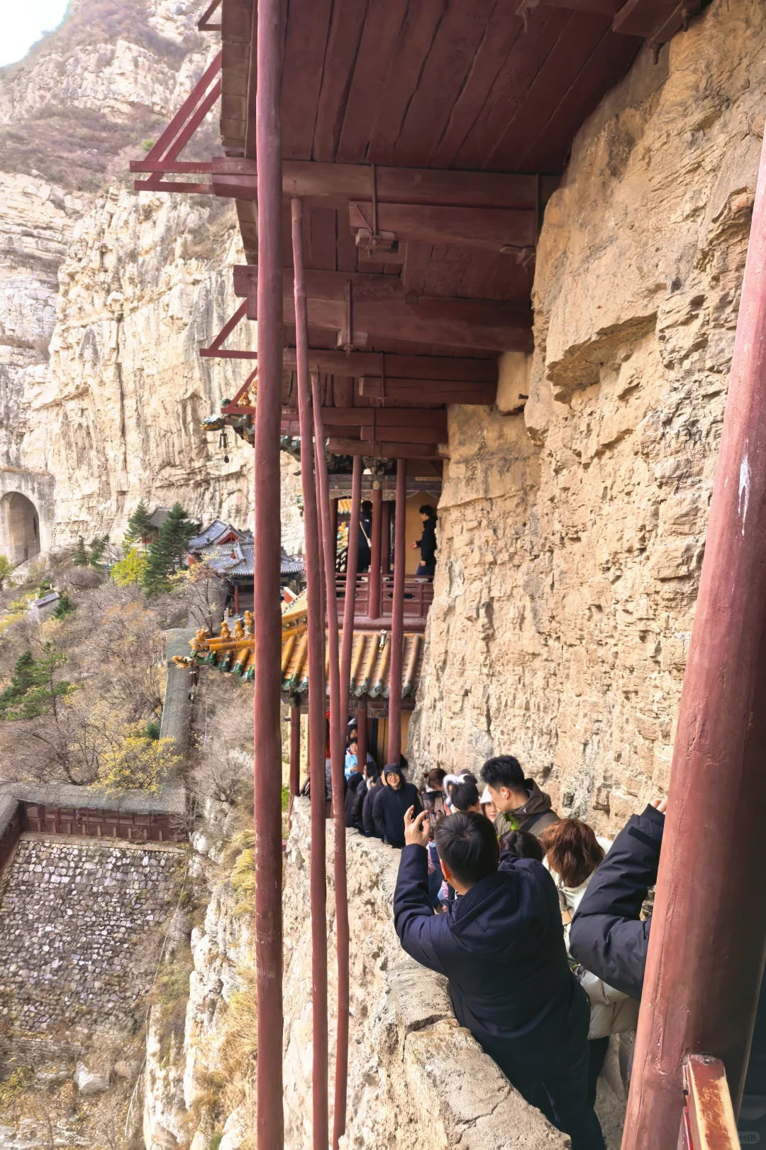大同｜悬空寺，柱子在晃！！