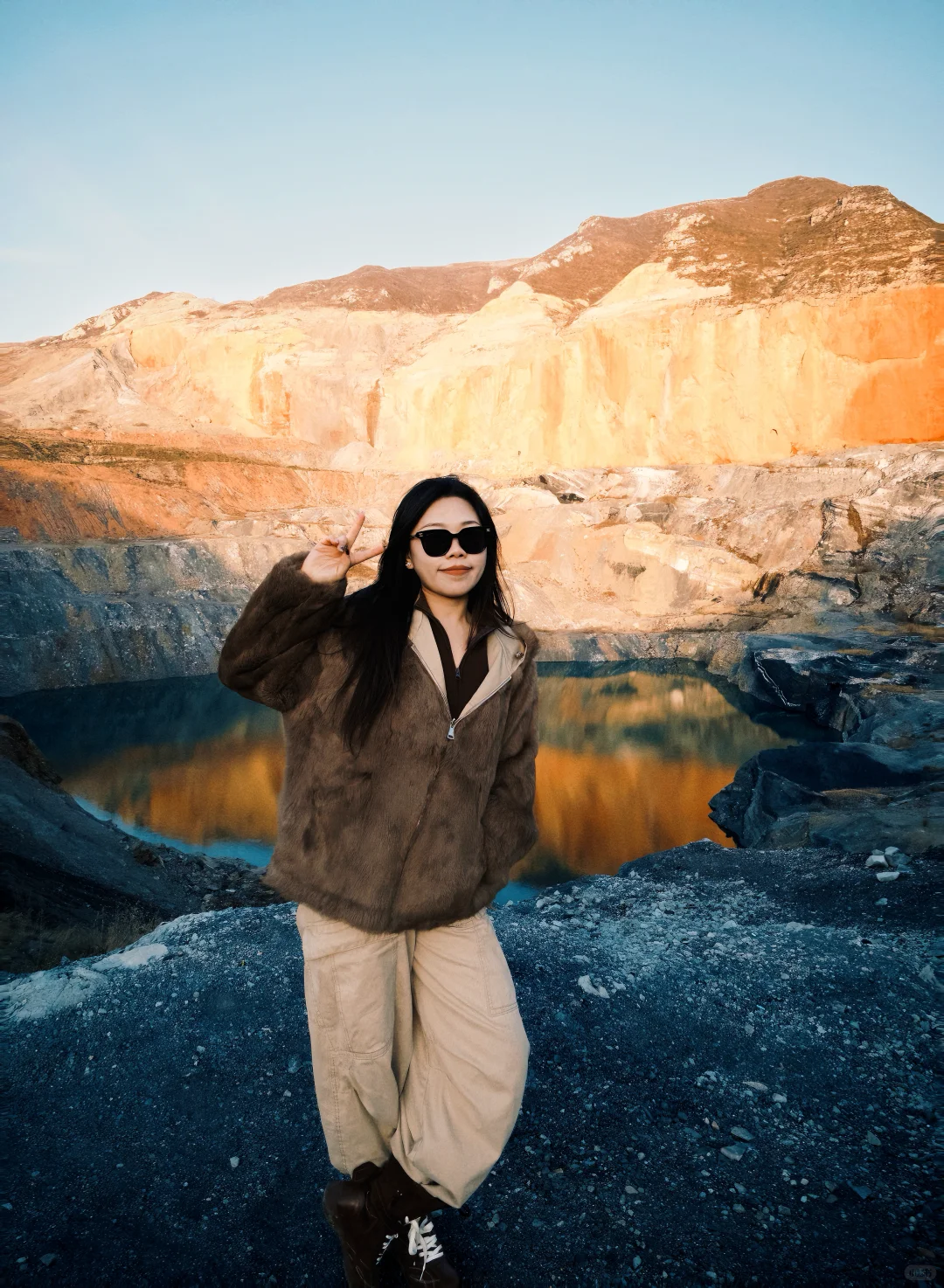 在大同｜也可以看到日照金山🏔️