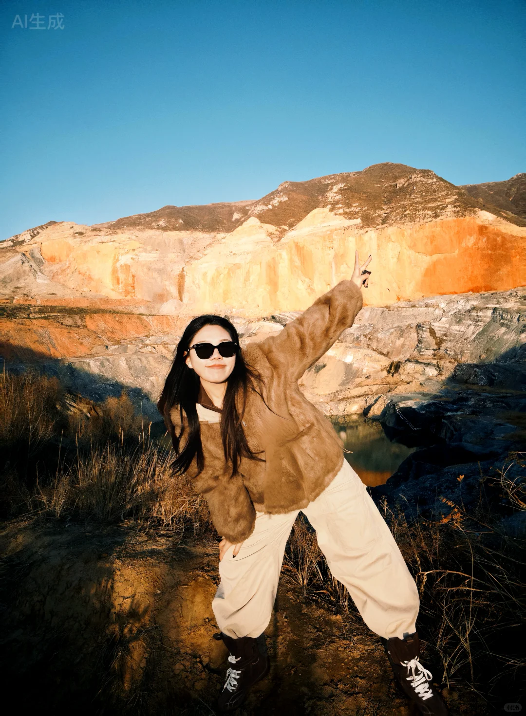 在大同｜也可以看到日照金山🏔️