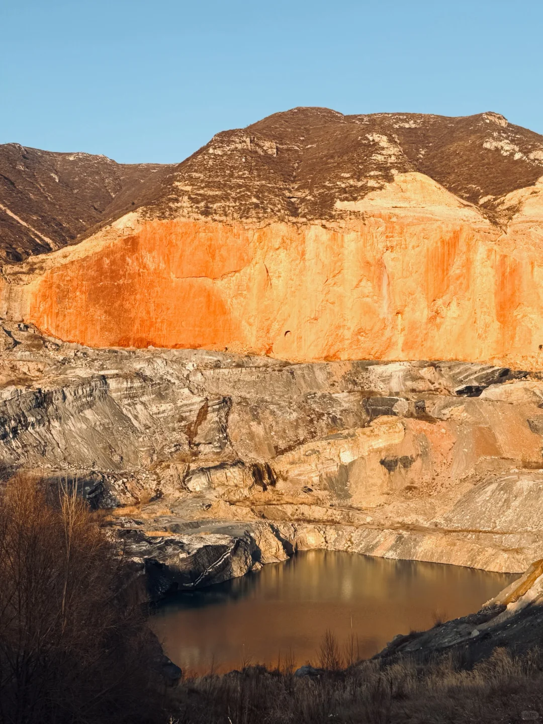 在大同｜也可以看到日照金山🏔️