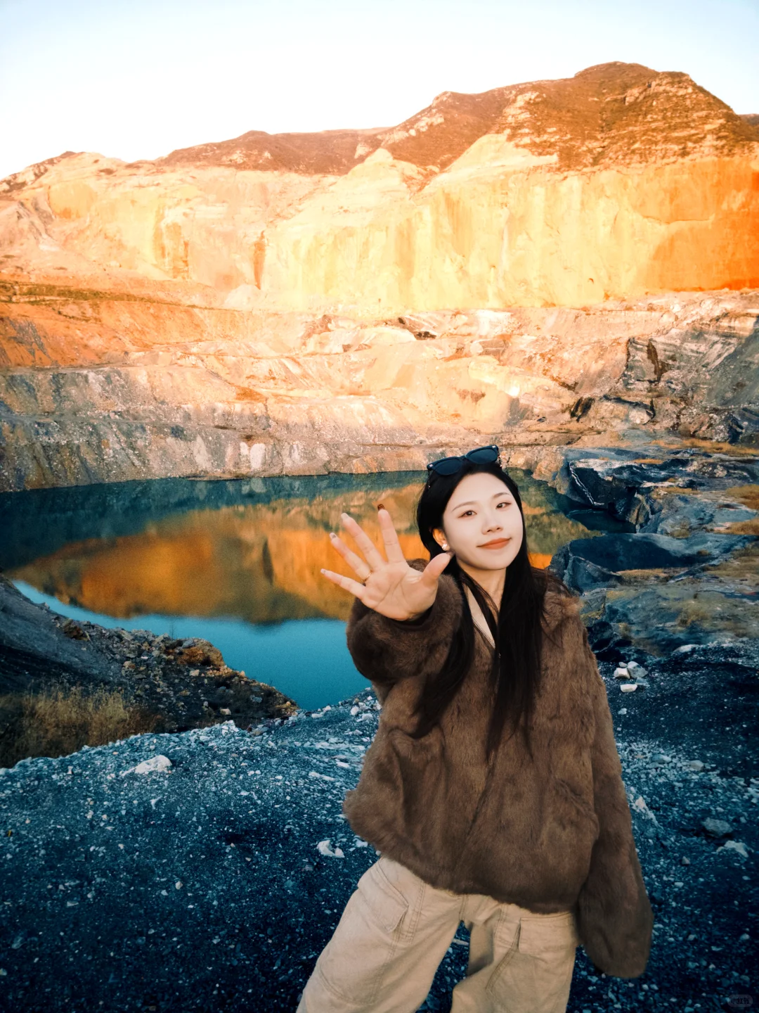 在大同｜也可以看到日照金山🏔️