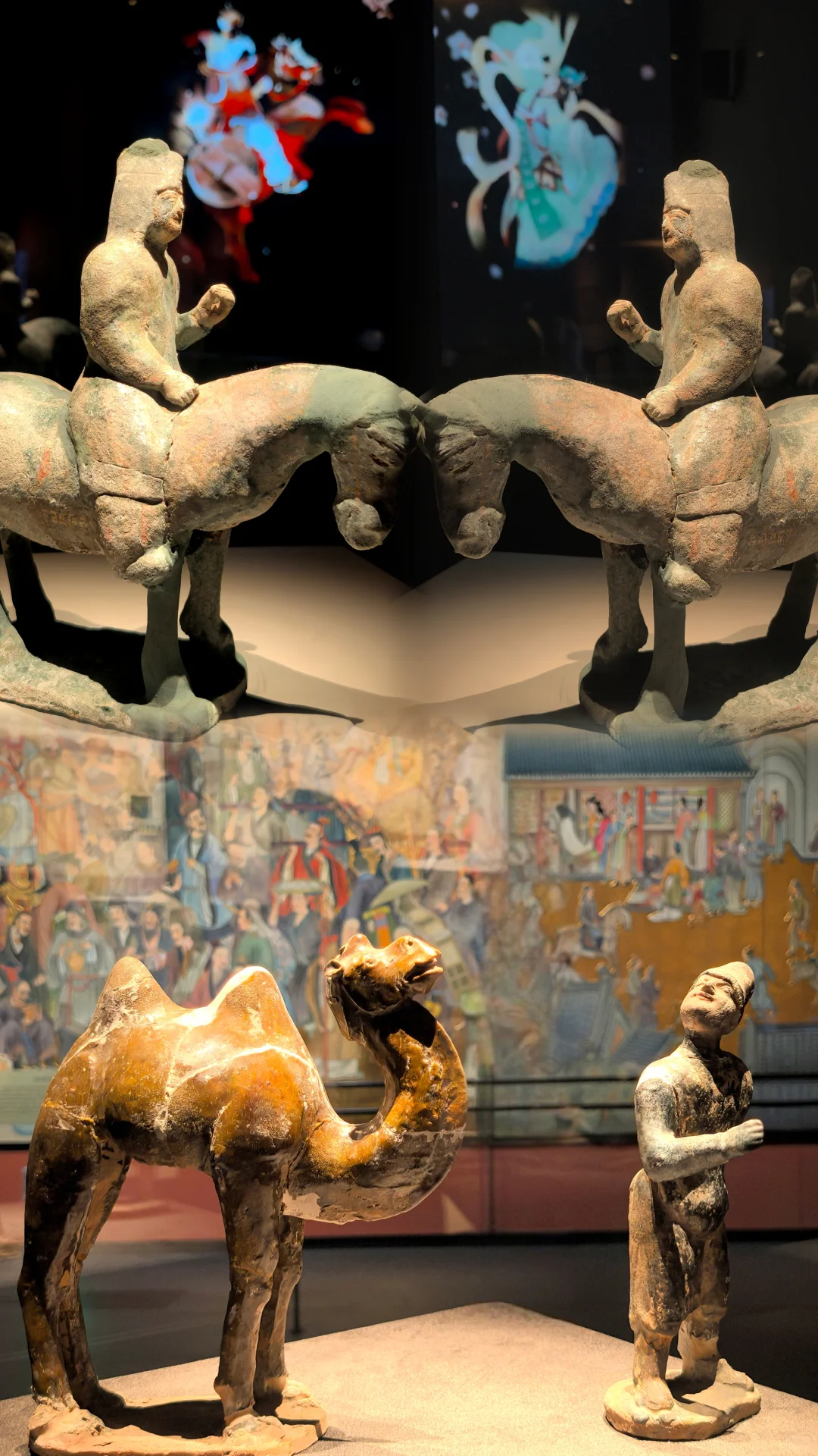 我在大同博物馆里“排兵布阵”