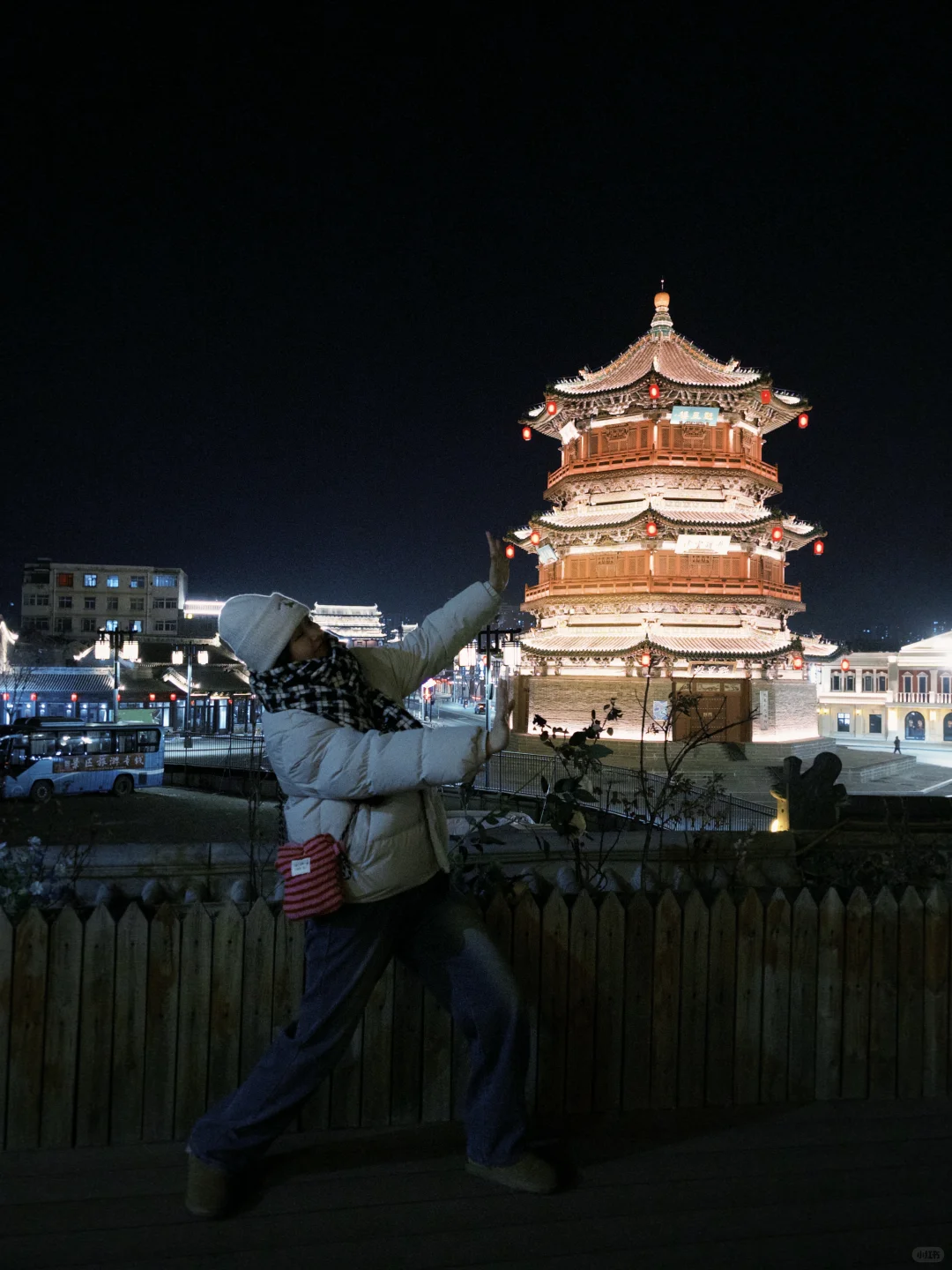 大同好冷～～～