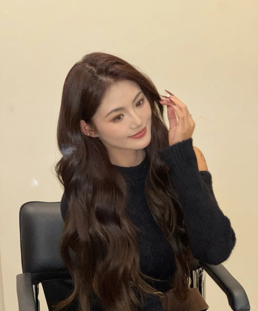 大同染发｜秋冬发色，显白发色，奶茶灰棕色