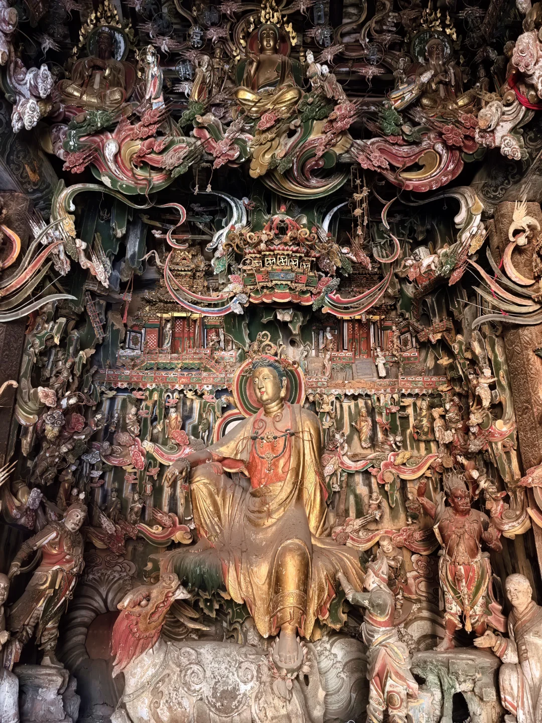 三晋瑰宝长治观音堂：彩塑悬韵中的佛国万象