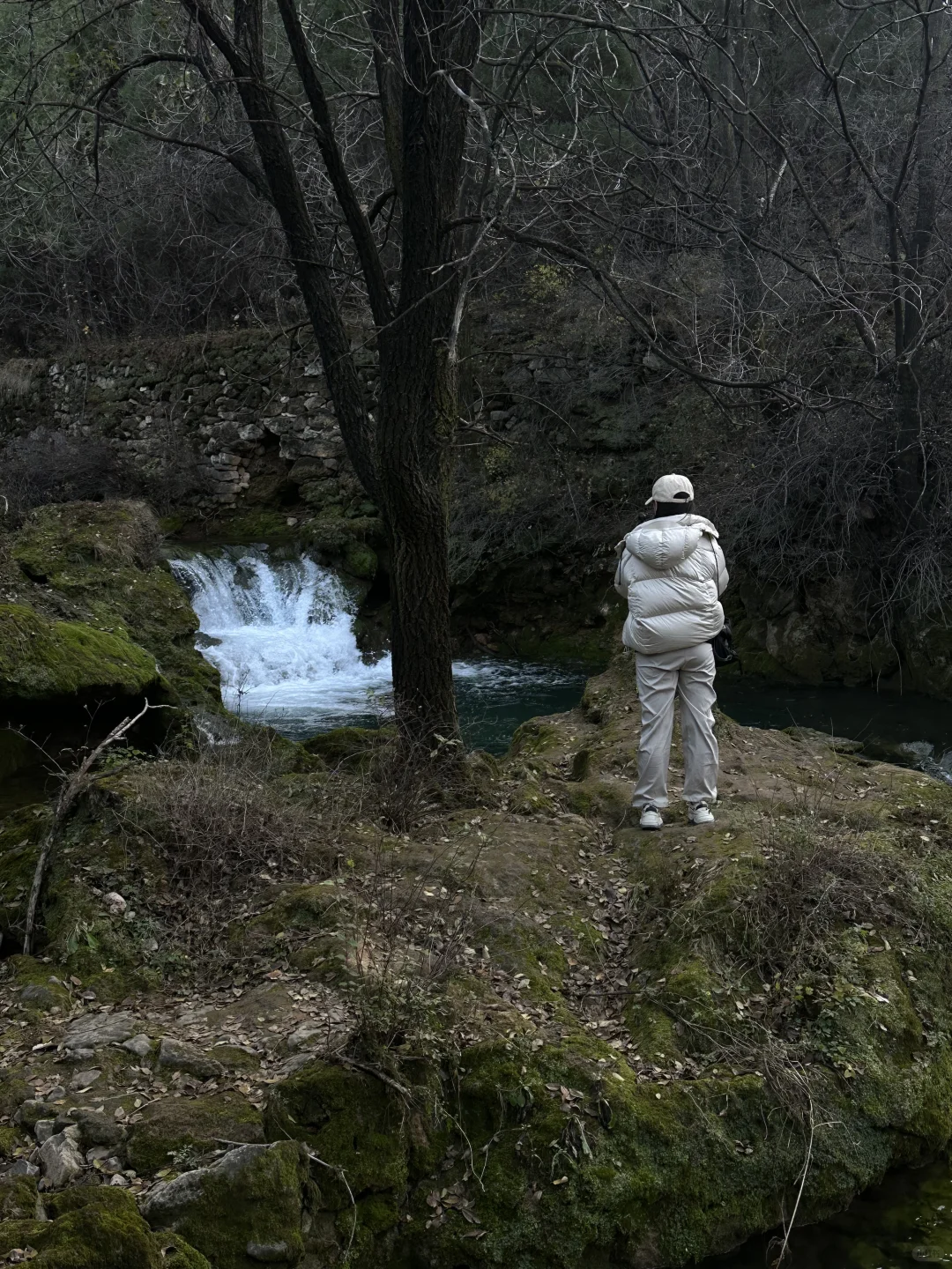 长治私藏秘境‼️停运景区里的天然瀑布小溪⛰️