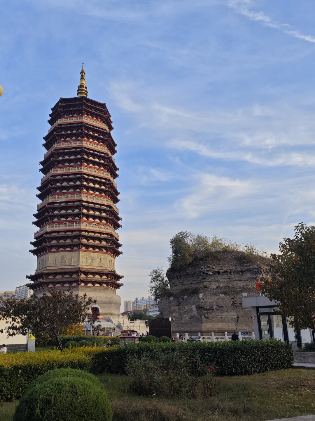 重生后的长治老地标｜长治六府塔