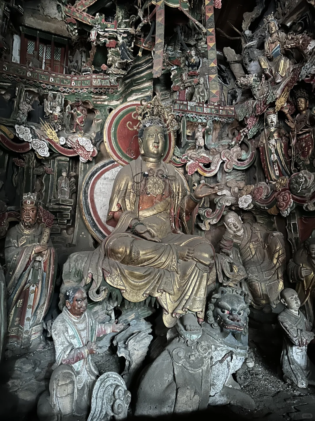 小红书跟风最成功的一次，长治观音堂‼️