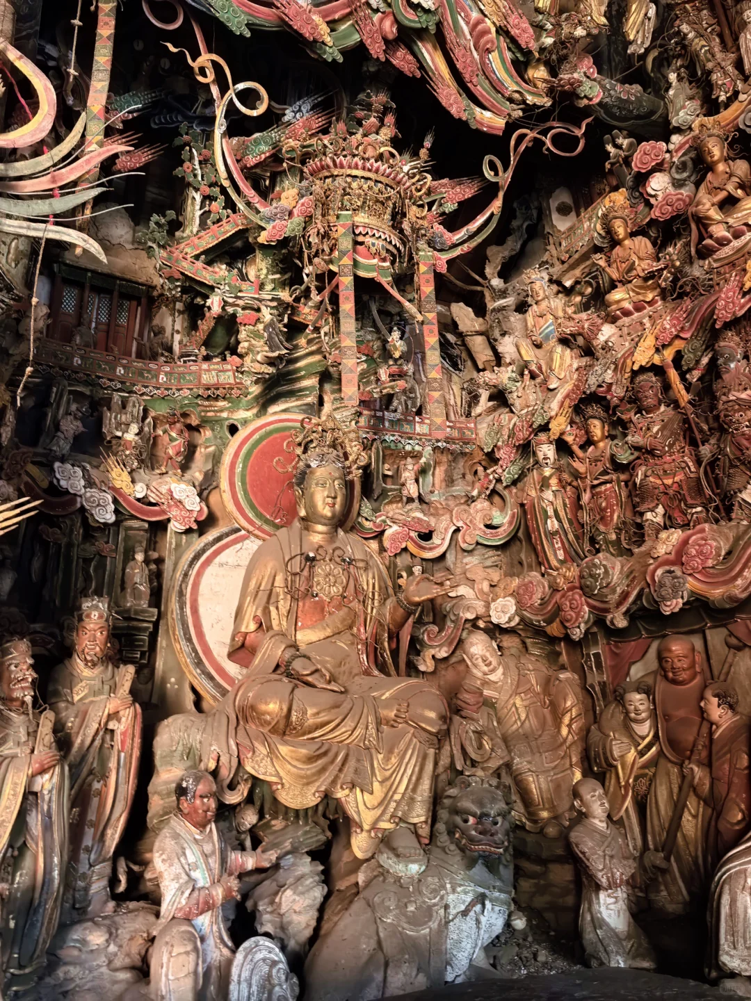 三晋瑰宝长治观音堂：彩塑悬韵中的佛国万象