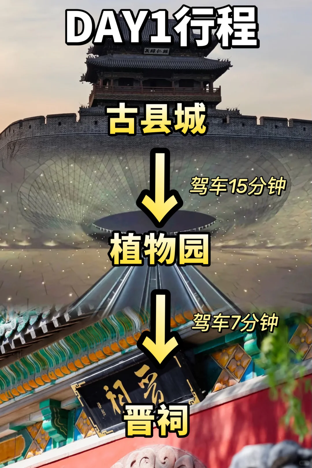 太原📍3天2夜攻略分享✅建议复制这条路线！