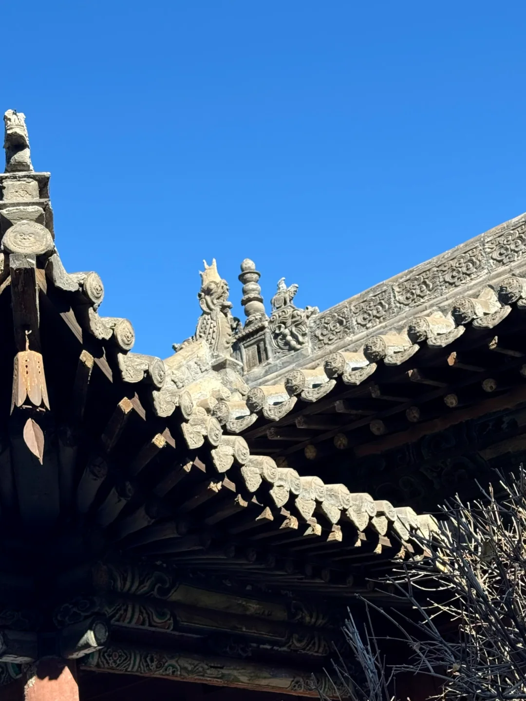 11月17 寒冬暴击…大同古城，巨冷…