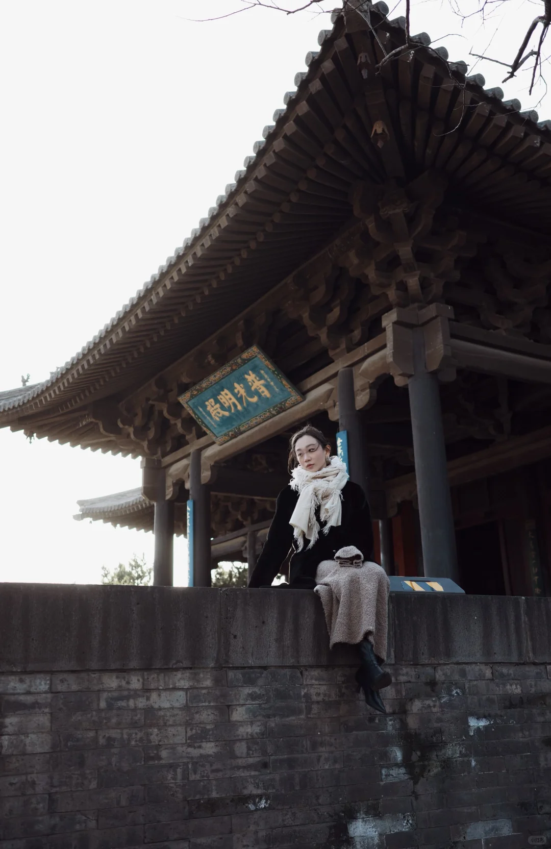 冬天的大同，别样肃穆